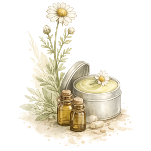 Illustration einer Kamille